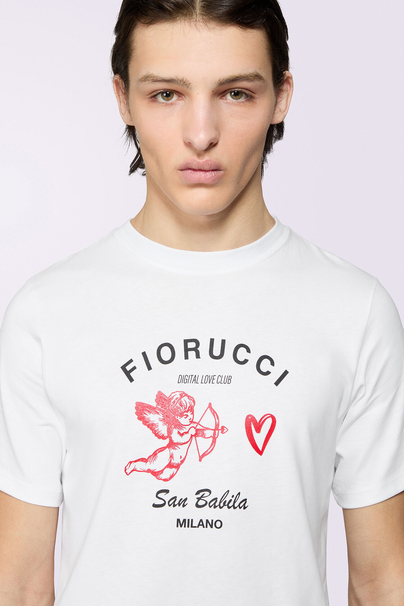 Unisex Digital Love Club T-Shirt White